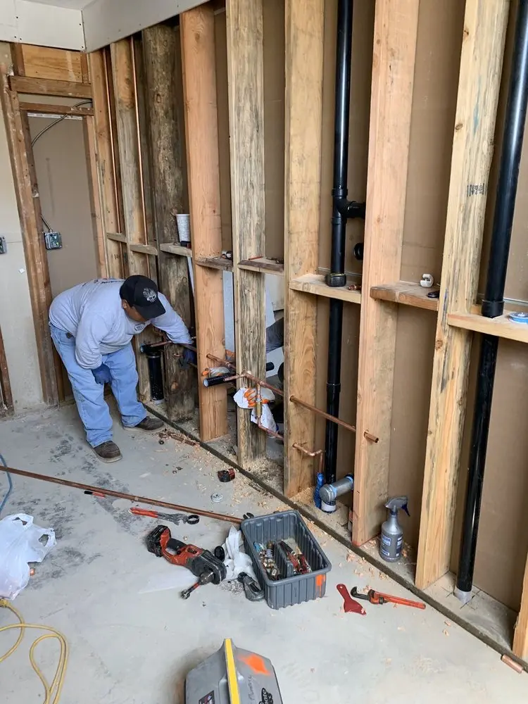 Commercial rough-in plumbing for Trenchless Sewer Repair in West Rancho Dominguez